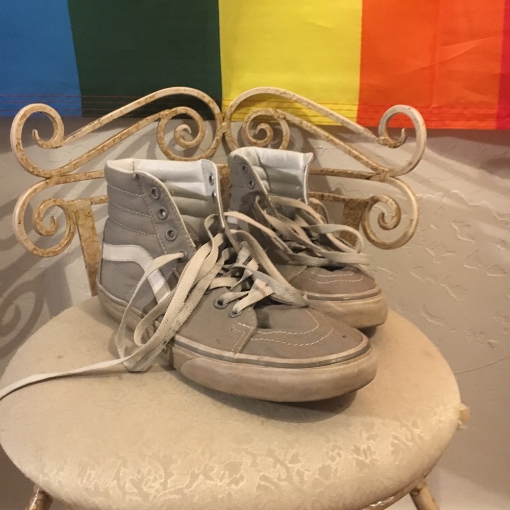 Gray Hightop Vans